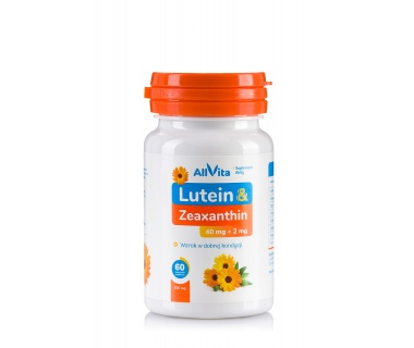 Luteina & Zeaksantyna 40 mg + 2 mg 60 kapsułek 